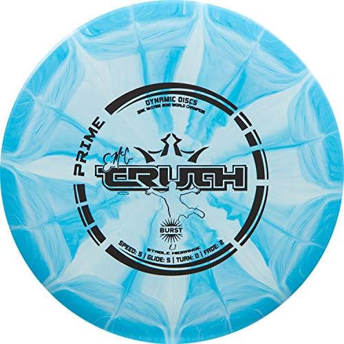 Dynamic Discs Prime Burst EMAC Truth Disc Golf Midrange | 170g Plus | Stable Frisbee Golf Midrange | Stamp Color Will Vary (Blue/White)