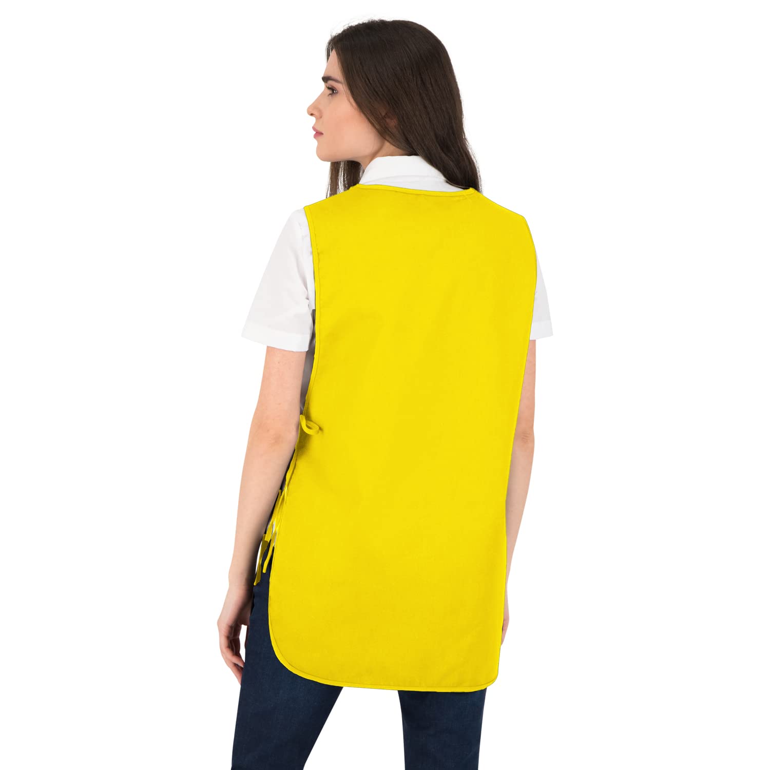 PALLTEX Ampato Überwurfschürze Kittelschürze Damen/Herren Schürze mit Tasche Arbeitsschürzen Verstellbare
