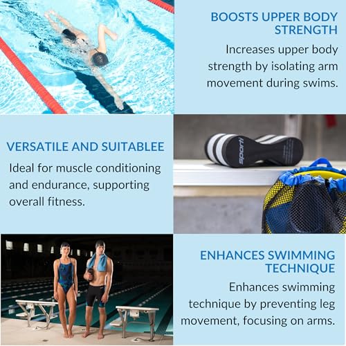 Set de Entrenamiento de Natación con Pull Buoy y Barra miniatura 4