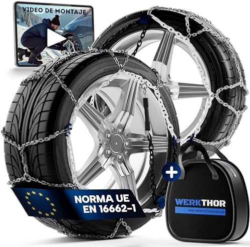 WERKTHOR cadenas de nieve metálicas