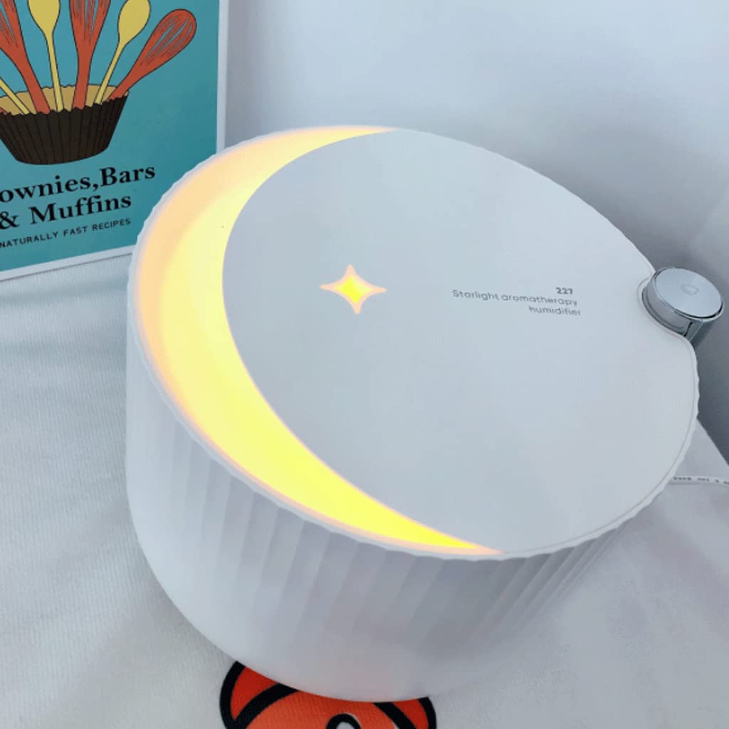 Amélioré Diffuseur d'huiles essentielles à ultrasons Starlight, synchronisation Intelligente, humidificateur de Chambre à Coucher 650 ML, Aide au Sommeil, veilleuse USB Dream Soft Relaxer