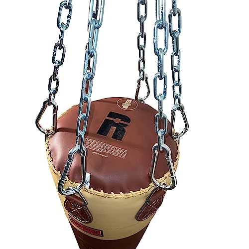 Image of Ringside Heritage 90-pound Genuine Leather Boxing Punching Heavy Bag