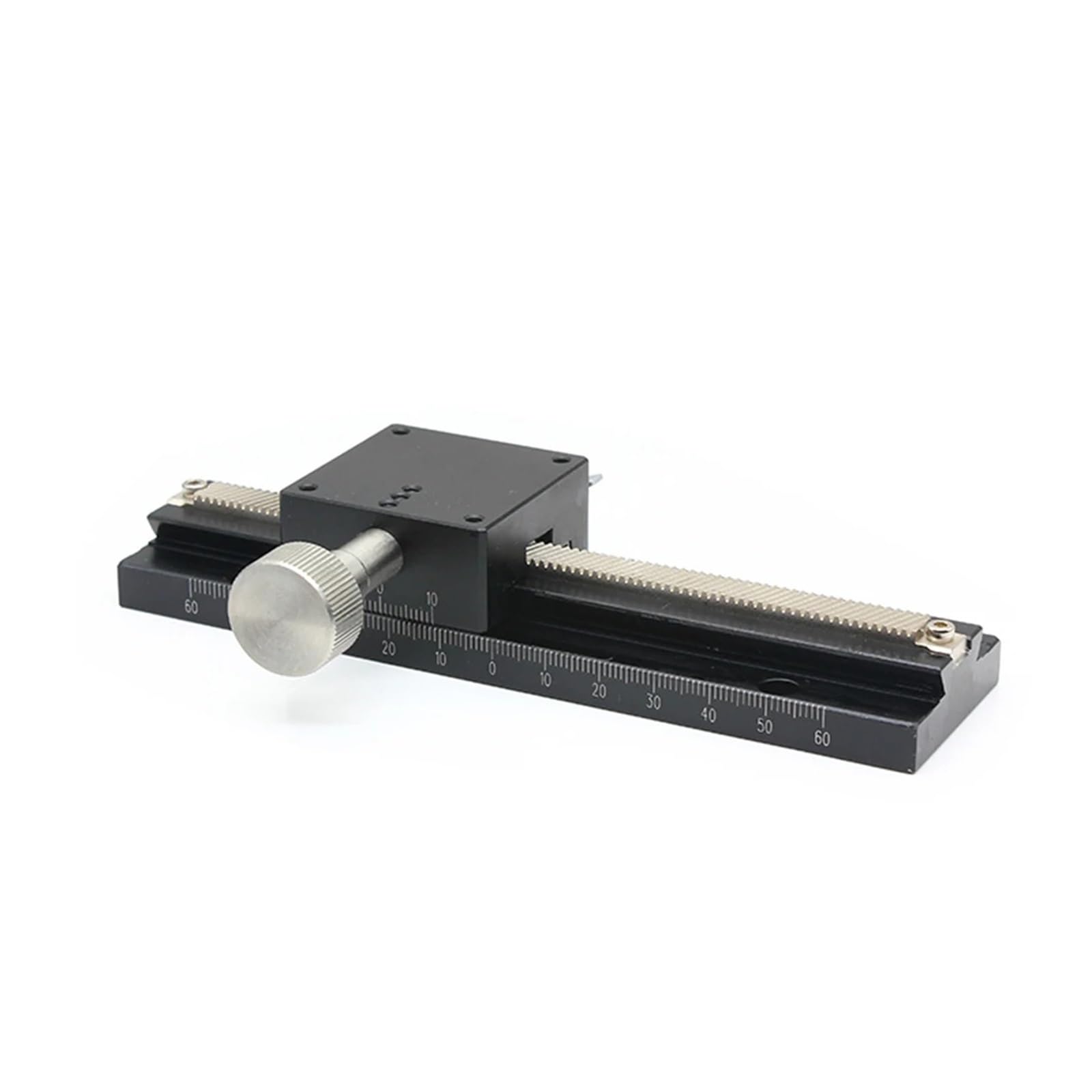ZEEGII Manueller XY-Lineartisch Manuelle optische Linearführungsschiene for die X-Achse, Schiebetisch, Mikrometer-Verschiebungsplattform, Präzisions-Schiebebühne(LGX60-L ZEEGII Manueller XY-Lineartisch Manuelle optische Linearführungsschiene for die X-Achse, Schiebetisch, Mikrometer-Verschiebungsplattform, Präzisions-Schiebebühne(LGX60-L