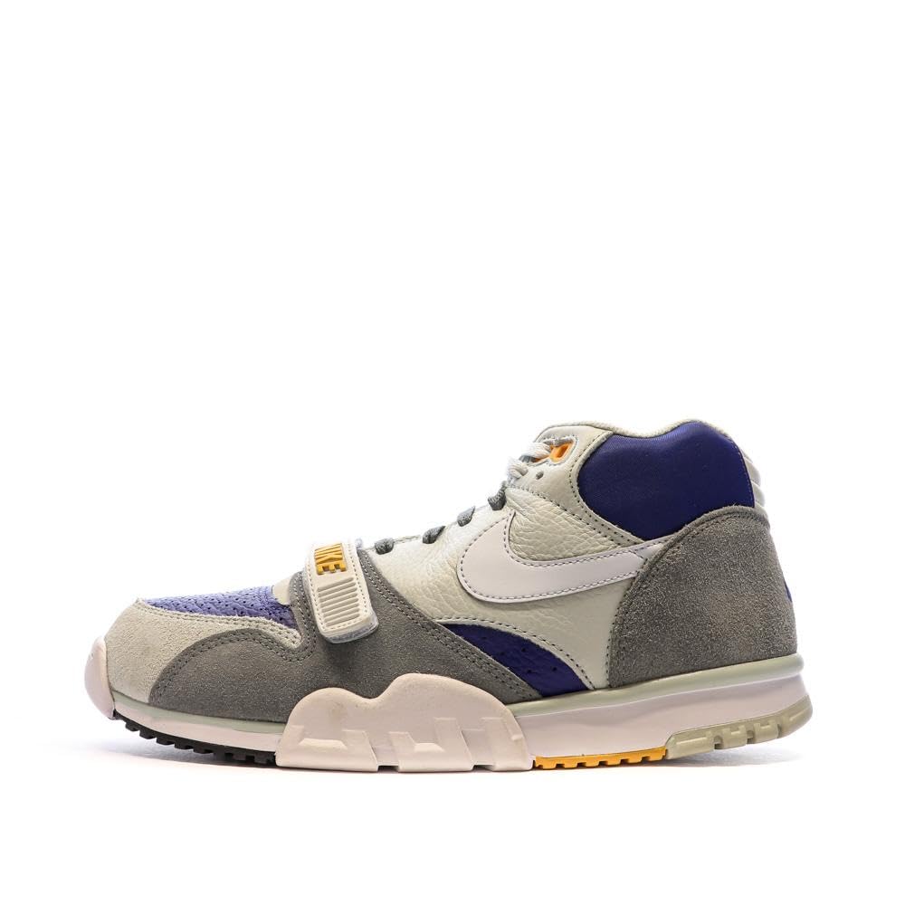 Nike Air Trainer 1 Herren Schuhe (FB8886-001, hell silber/schwarz/tiefkönigsblau), Helles Silber/Schwarz/Tief Königsblau/Fußball Grau, 40 EU