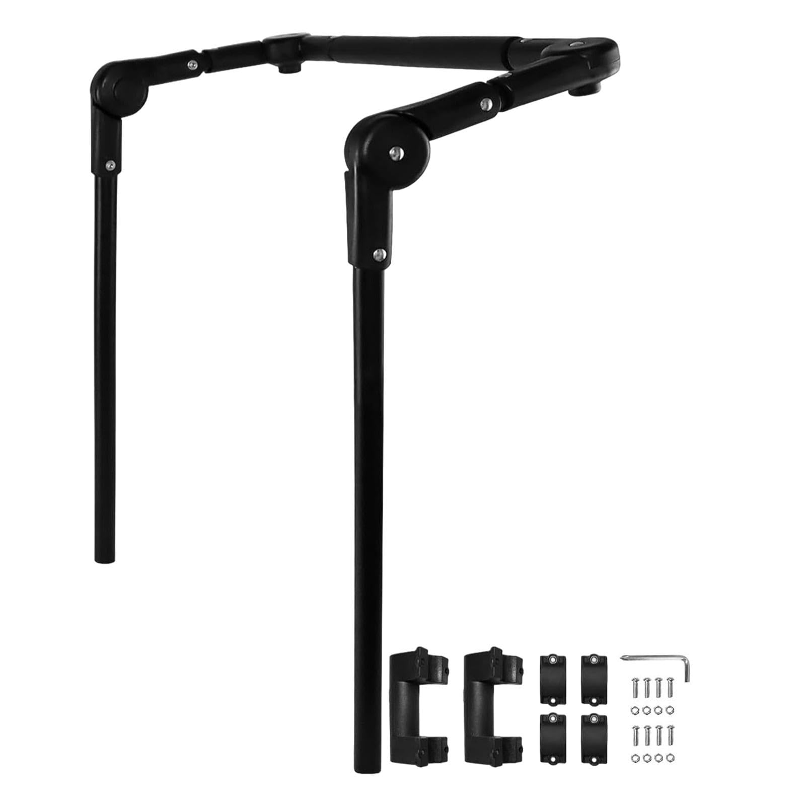 Maniglia per carrello pieghevole industriale, manico quadrato regolabile ergonomico