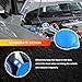 RGOAANC Windshield Washer Fluid Reservoir Cap, Windshield Washer Bottle Cap Small Ring Lid Cover, 38513-SB0-961 Car Parts Wiper Fluid Cap Replacement Cap Compatible with Honda CRV Fit Accord Civic