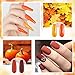 Esmaltes Semipermanentes, Kastiny 6+3 Calabaza Amarillo Hoja de arce Rojo Pintauñas Gel...