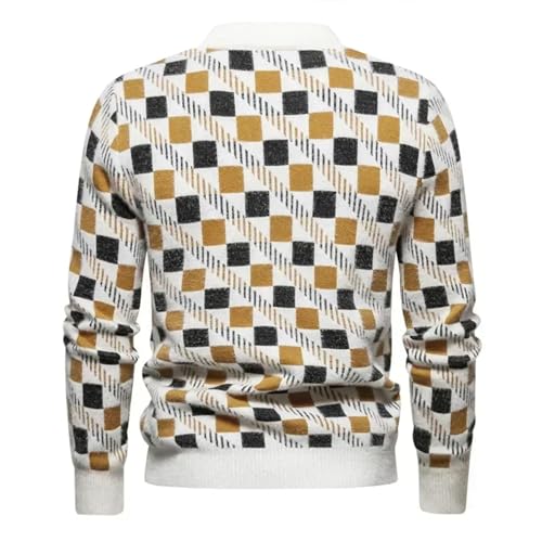 Men's Imitation Mink Sweater Winter Warm Soft Knit Pullover Comfortable Casual Top4