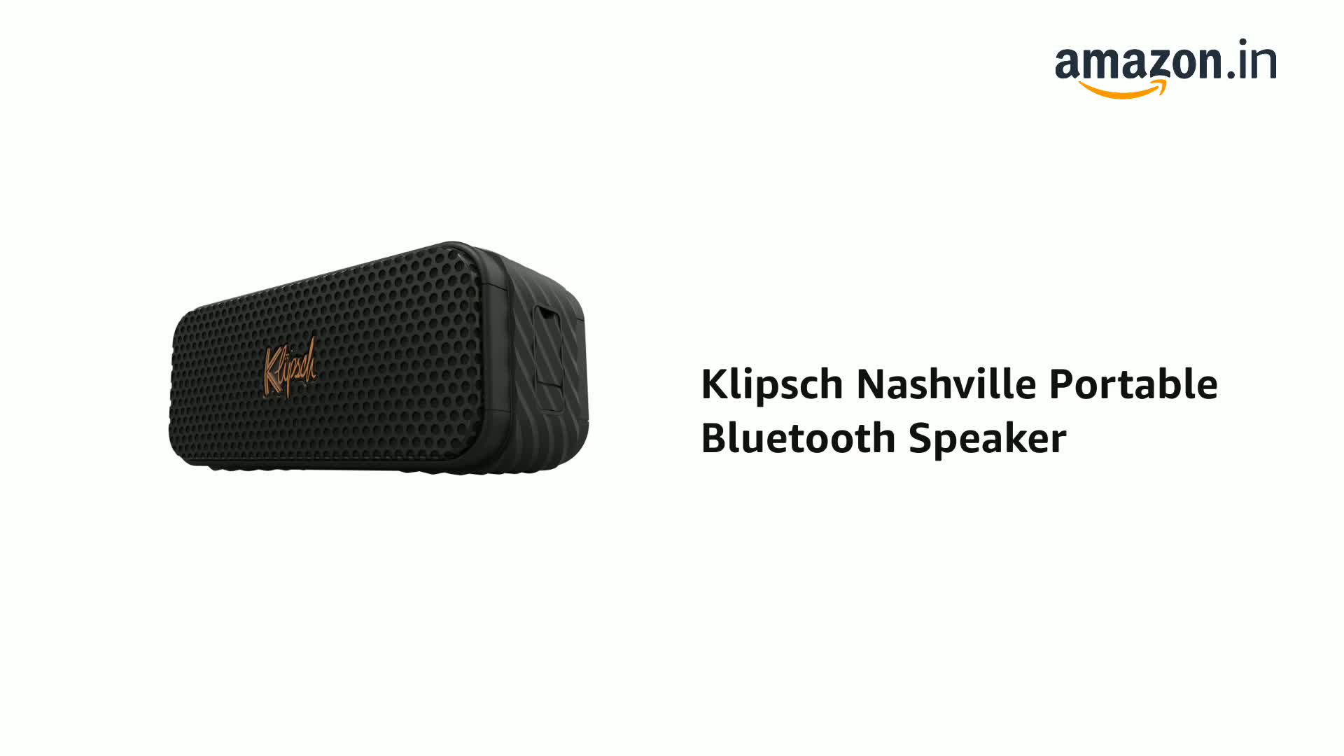 Klipsch The Nashville Portable Bluetooth Speaker with a 2.25