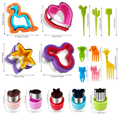 30% Off 22-Piece Kids Sandwich Cutter & Sealer Set - Image 2