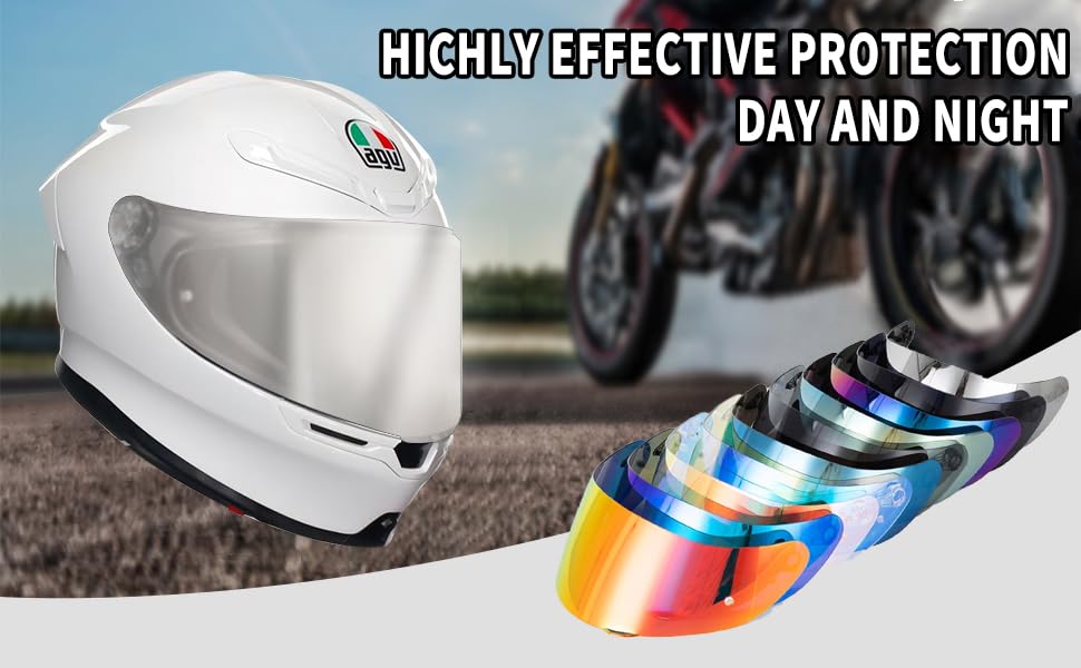 Image of AGV K6 and K6S Visor (Aurora Silver)