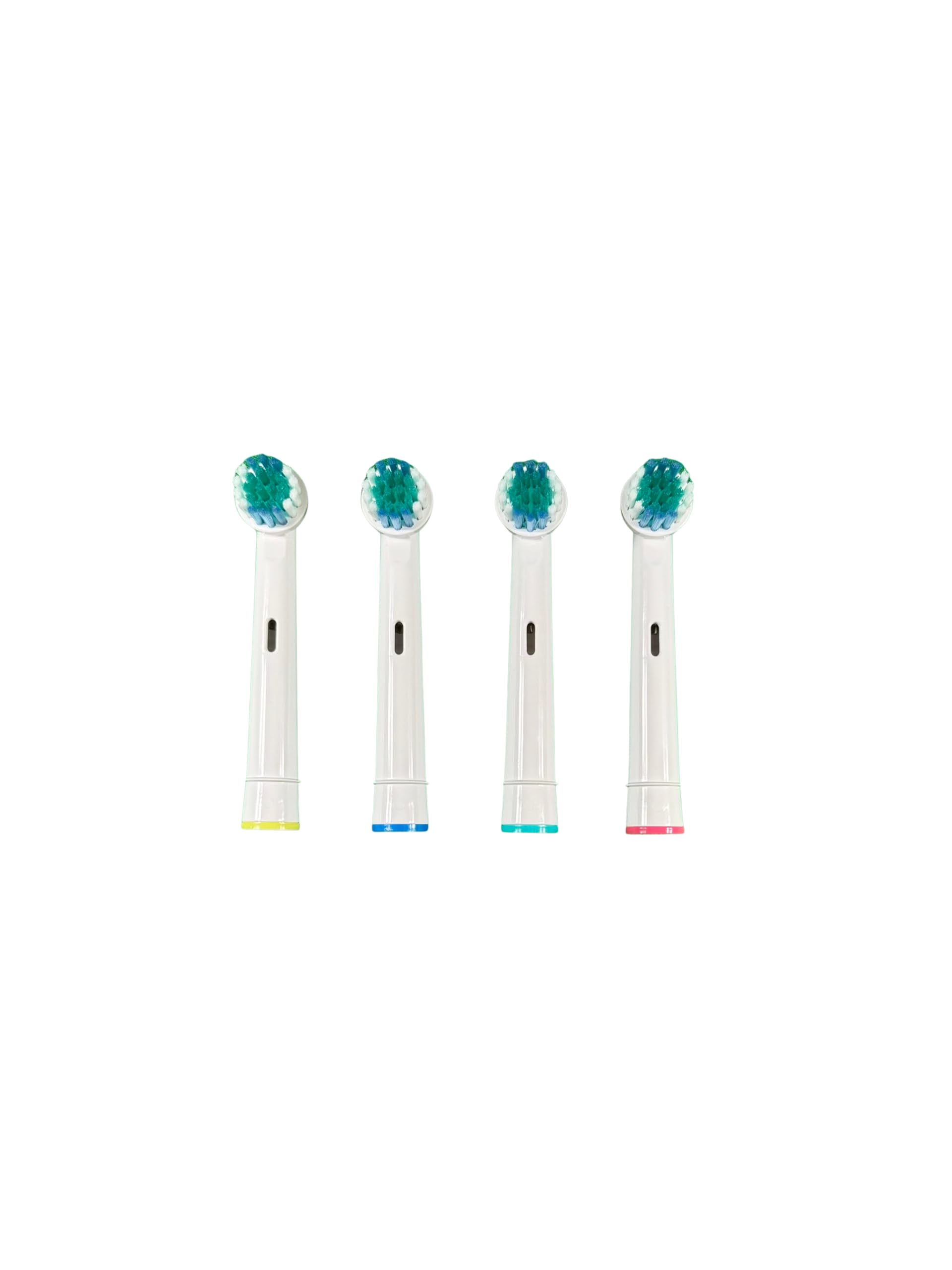 Electric Toothbrush Replacement Heads, 4-Pack, Compatible with Oral-B, Soft Dupont Bristles