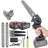 【Einstellbare Geschwindigkei】: Das rutschfeste Griffdesign macht den Griff sehr bequem. Der Kettensägenschalter kann die Geschwindigkeit entsprechend der Intensität und die Schnittgeschwindigkeit entsprechend den Betriebsbedingungen einstellen.