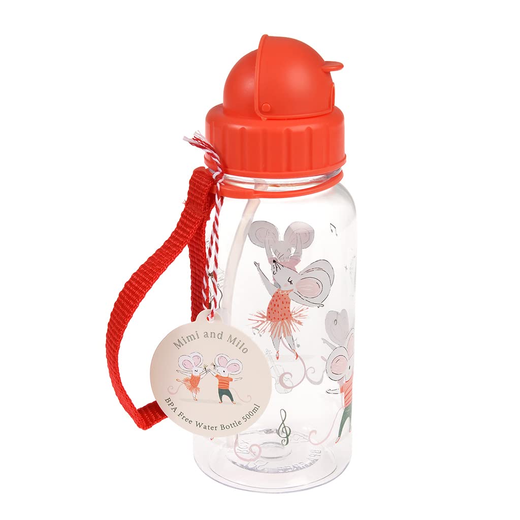 Rex London Multi Bpa Free Plastic Kids Water Bottle 500Ml - Mimi & Milo