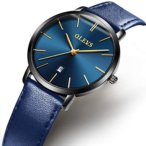Image of OLEVS Men's Watches Analog Quartz Chronograph Dress Watch Multifunctional Stainsteel Steel Waterproof Classic Original Watch for Man