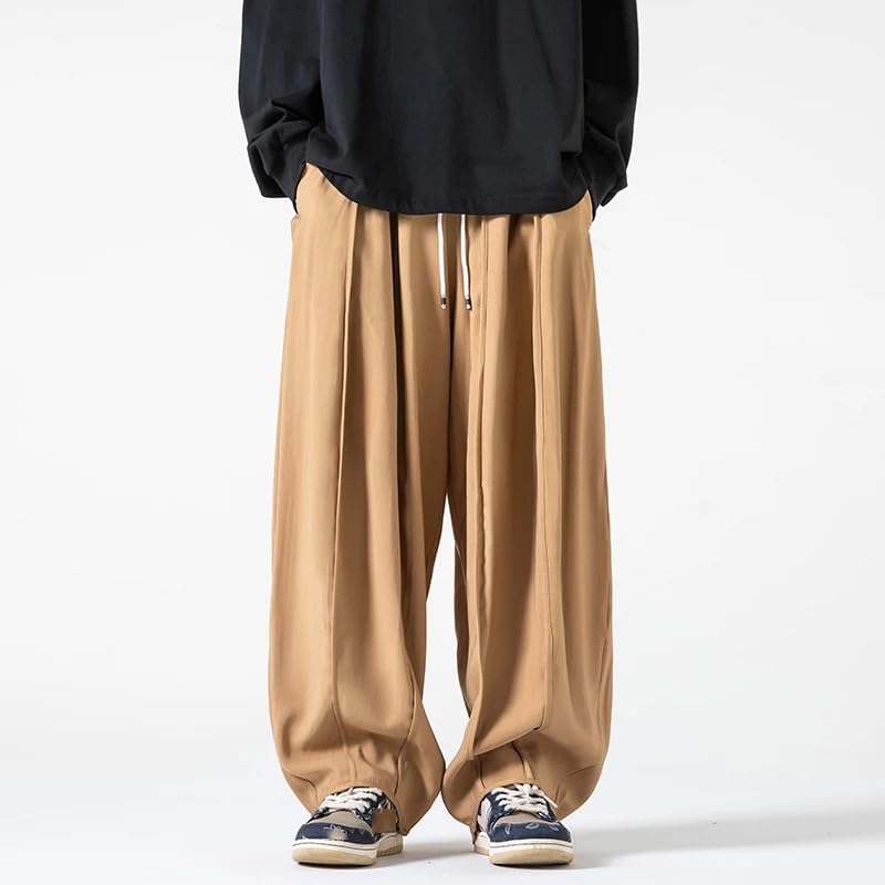 Men Harem Pants Wide Leg Harajuku Thin Casual Pants Male Streetwear Hip Hop Trousers4