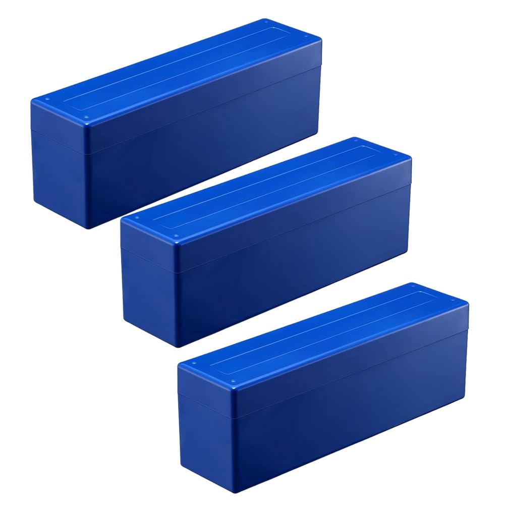 Hndhbfgrt Coin Holder Storage Box 3 Pcs Plastic Slab for 20 Coins Holders Specie Collection Case Trays