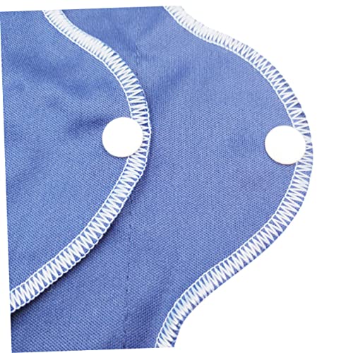 SUPVOX 8 Peças De Absorventes Menstruais De Pano Laváveis ​​Femininos Absorventes Femininos De Pano