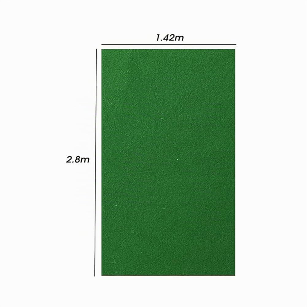 Professionelle Billardtischdecke, elastische Faser, fusselfreier Filz für Bars (grün, Größe: 2,8 m)