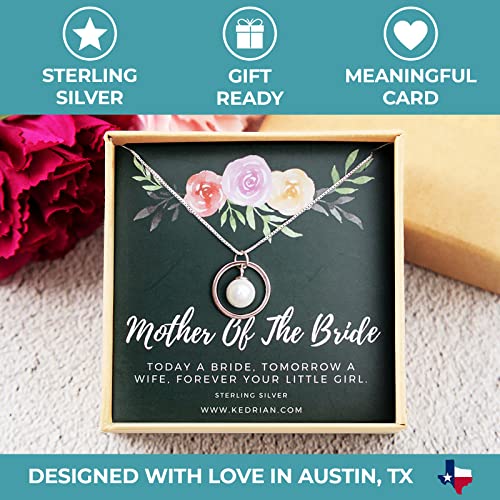 Mother Of The Bride Necklace, 925 Sterling Silver, Created Pearl, Mother Of The Bride Gifts For Women, Mother Of The Bride Gift From Groom, Mother Of The Bride Gifts From Daughter, Mothers Day #TOP3