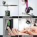 Airbrush Kit with Compressor - 48PSI High-Pressure, Non-Clogging Air Brush Set Cordless Rechargeable with 0.3mm Nozzle, Ideal for Painting, Modeling, Cake Decor, Pastry, Makeup, Nail Art (Black)