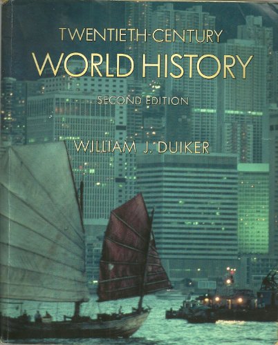 Twentieth-Century World History (with Map Tutor... 0534578799 Book Cover