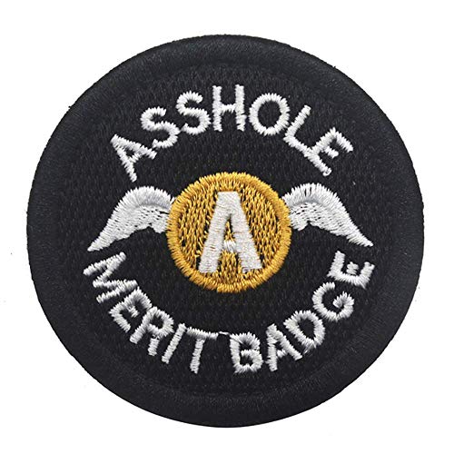 GreatPlus Asshole Merit Badge Patch