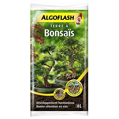 Algoflash Terreau Terre à Bonsaïs Formule Spécifique 6L (Lot de 2 Soit 1