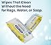 Freshnaps Restaurant & Institutional Table Cleaning Wipes – Multi-Purpose, No-Rinse, Streak-Free – 50 Count Pack, Case of 24 (1,200 Wipes Total)