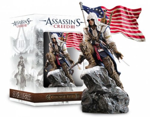 Assassin's Creed III Connor Rises Figura In PVC 30 cm