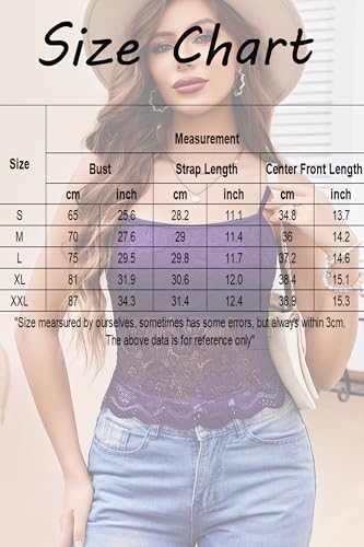 Image of Avidlove Womens Camisole Lace Spaghetti Strap Tank Top Tube Slim Basic Cami Tops