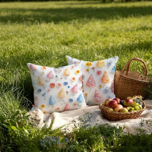 Taie d'oreiller imprimee recto verso imperméable pour housse de coussin - 6