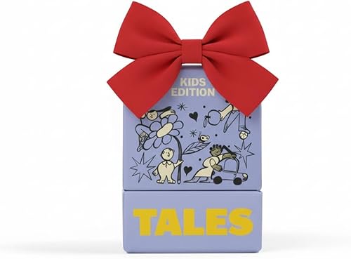 Miniatura 2 de TALES 150 tarjetas de conversación, edición para niños, divertido juego familiar para niños, perfecto para cenas, viajes por carretera, aulas y