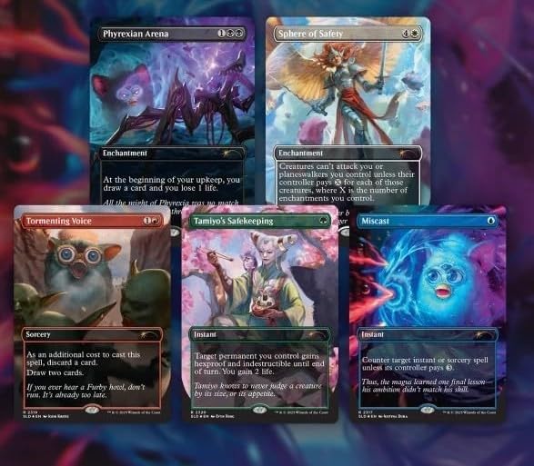 Magic the Gathering Secret Lair x Furby: Furbys: The Gathering​​​ (Foil)