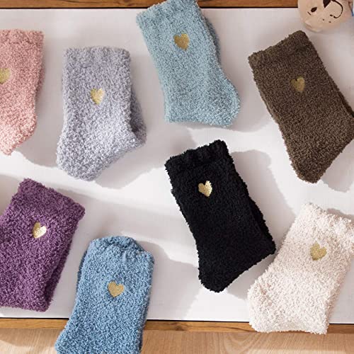 Century Star Womens Fuzzy Fluffy Socks - Soft, Warm, Perfect for Winter, Sports, Outdoor, Christmas Gifts4