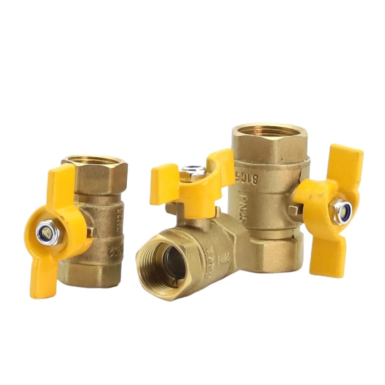 Vanne à bille 1/2 pouce en laiton durable pour réparation de circuit d'arrosage
