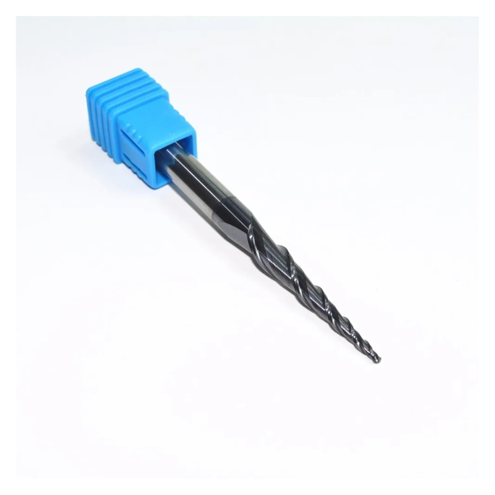 cuchilla con cabeza de bola cónica, 1 pieza - 6 mm * R0,75 * 30,5 * 75L, fresa de extremo de carburo sólido HRC55 TiALN, broca de enrutador cónica esférica for carpintería, punta de bola cón