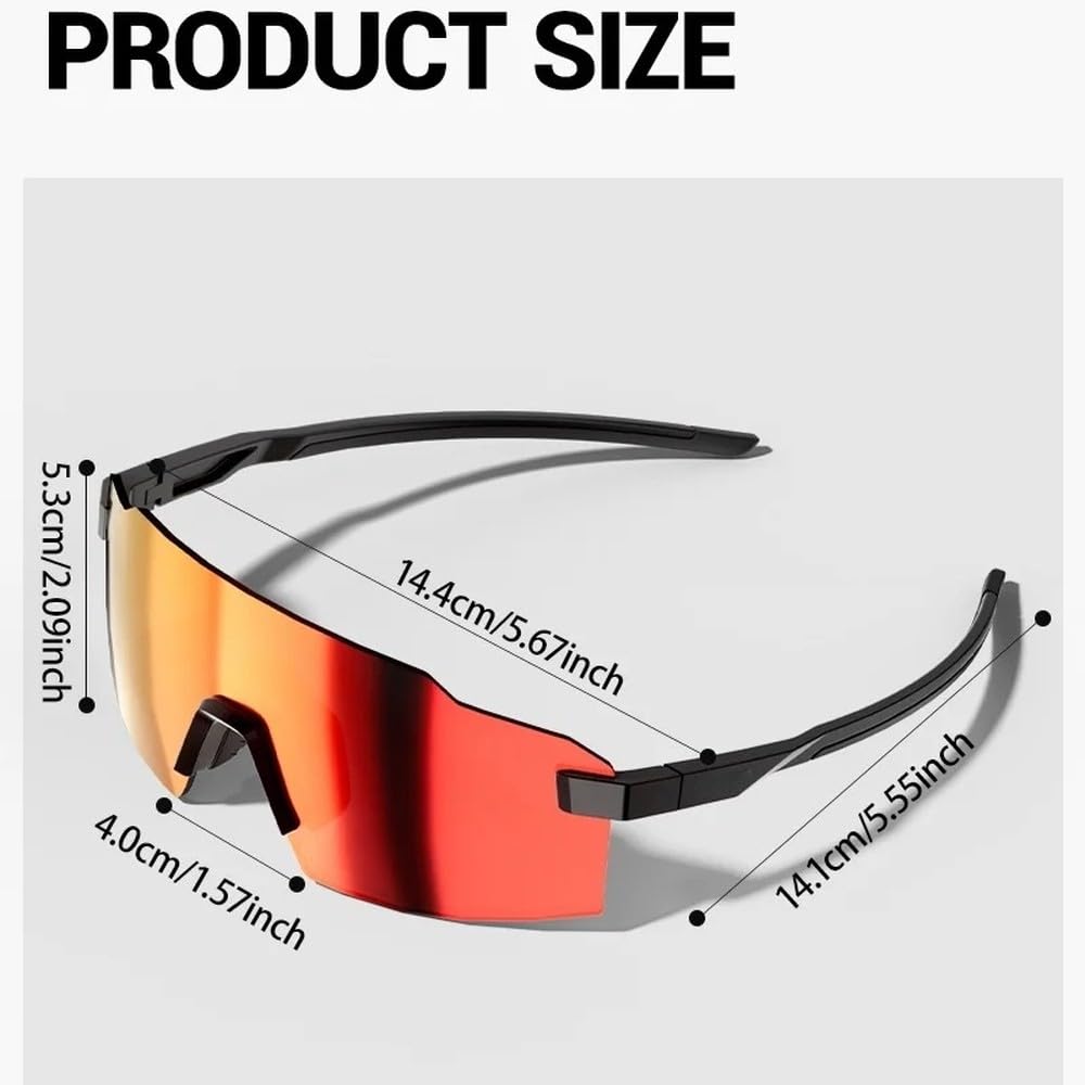Occhiali da sole alla moda per uomo, occhiali fotocromatici da corsa, occhiali da ciclismo leggeri, occhiali da bici da donna, occhiali da trekking UV400