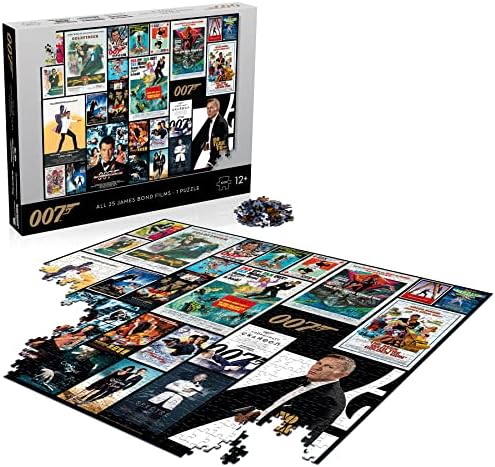 James Bond Movie poster 1000 Piece Jigsaw Puzzle