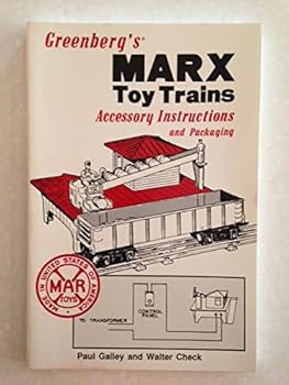 Paperback Greenberg's Marx Toy Trains: Accessory Instructions and Packaging Book