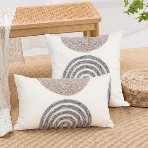 Kit 2 Capas de Almofada 45x45cm Decorativas Para Sofá Cama Artesanato de Bordado lindamente,Travesse