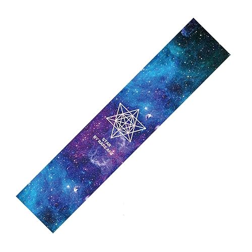 Miniatura 6 de Deporte al aire libre monopatín Longboard Cruiser Board impermeable diamante Griptape hoja etiqueta de papel arena 47 pulgadas 9 pulgadas