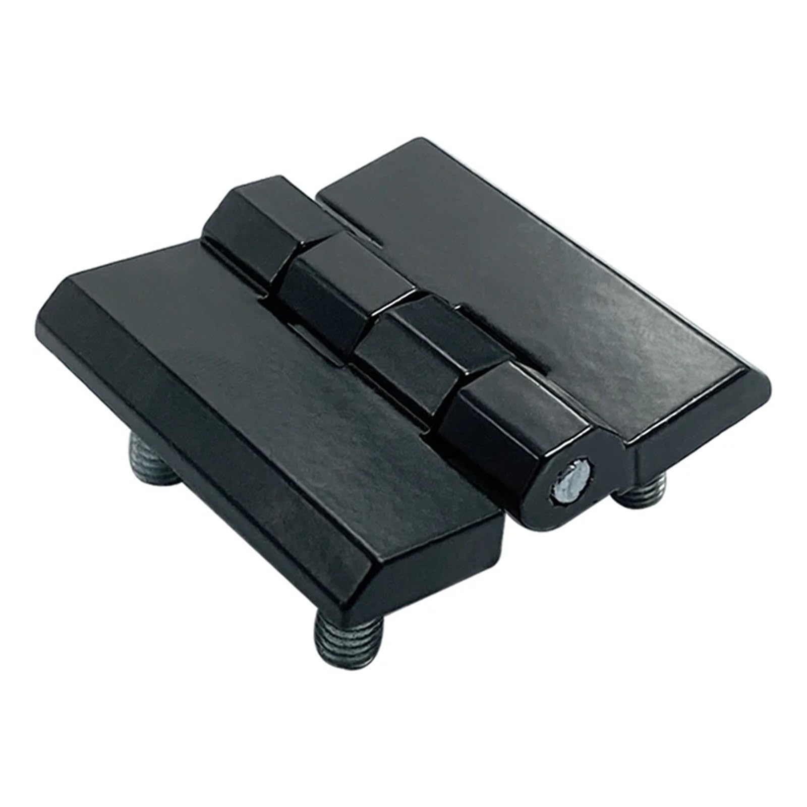 EWHBGSJOP 50 * 50mm Distribution PS Switch Control Box Door Hinge Network Case Instrument Cabinet Fitting Hardware Part With Screw Rod(B1lack,NO2)