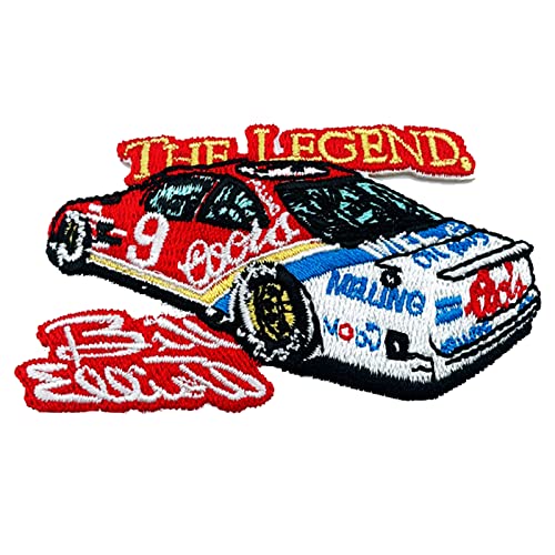 Wikineon Iron On Embroidered Patch, The Legend Racing Car - Appliable To Badge Iron On Sew On Emblem Patch Diy Accessories Perfect For Jackets, Clothes, Hats & Jeans #TOP22