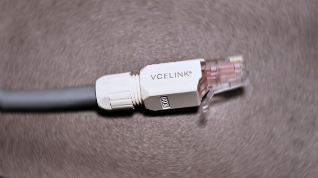 VCELINK Tool-Free RJ45 Connectors Toolless Cat6 Modular Plug Gold - View #10