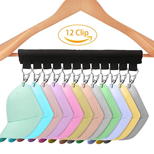 Kollea Support pour Casquette Pinces à Linge avec 10 Clips pour Soutiens-Gorge, Underwears, Chaussettes, Serviettes, Ceintures, vêtements pour bébé.