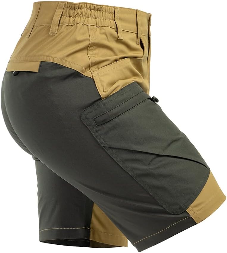 ARRAK OUTDOOR Active Stretch Shorts Lady, DWR Treated, 7 Belt Loops, 4-Way Stretch Panels, Perfect for Hiking, Camping