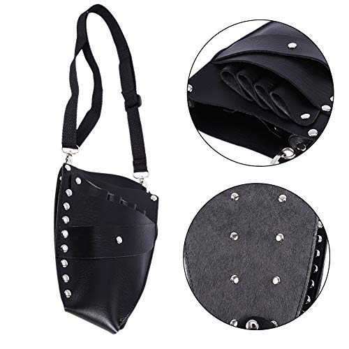 Scherentasche Friseur Leder, Hair Scissor Holster, Makeup Brush Waist Bag, Hair Scissor Holster - Image 3