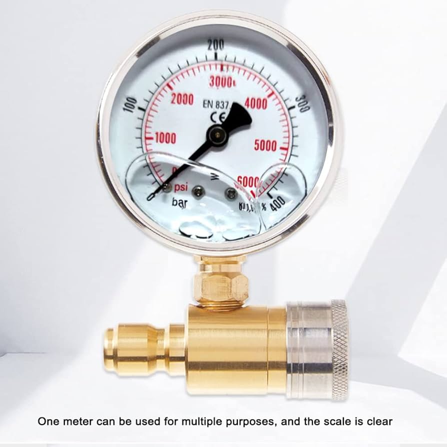 圧力計 Amazon.co.jp: 圧力計,JUANZI 高圧洗浄機用3/8インチ圧力計
