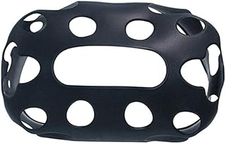 [INEOUT] 保護ケース HTC Vive Pro ヘッドセット対応 、シリコン製 防汗 滑り止め 保護 VRヘッドセット ヘルメット カバー アクセサリー （ブラック）